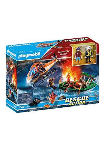 Playmobil Helicoptero Bomberos