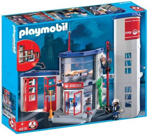 Playmobil Estacion De Bomberos
